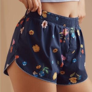 NWT Anthropologie Floral Pajama Shorts 🌼